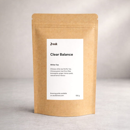 Ginger Lemon Loose White Tea – Clear Balance by Douk